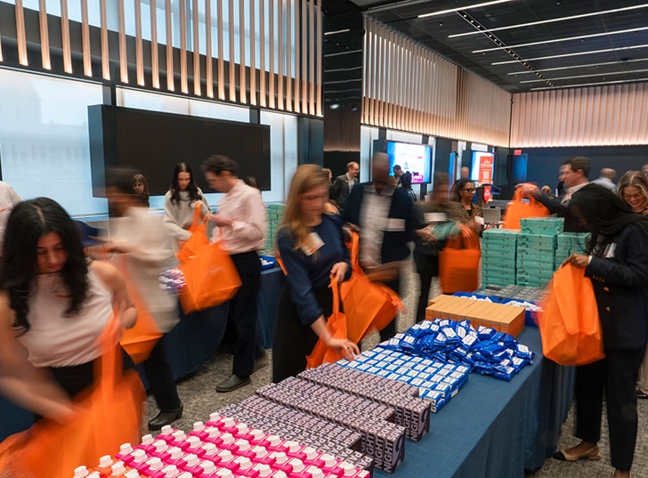 People walking through the food pantry. Links to Tangible Personal Property property.jpg